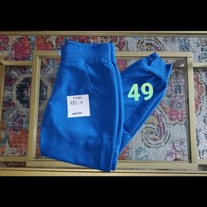 Figs scrubs royal blue